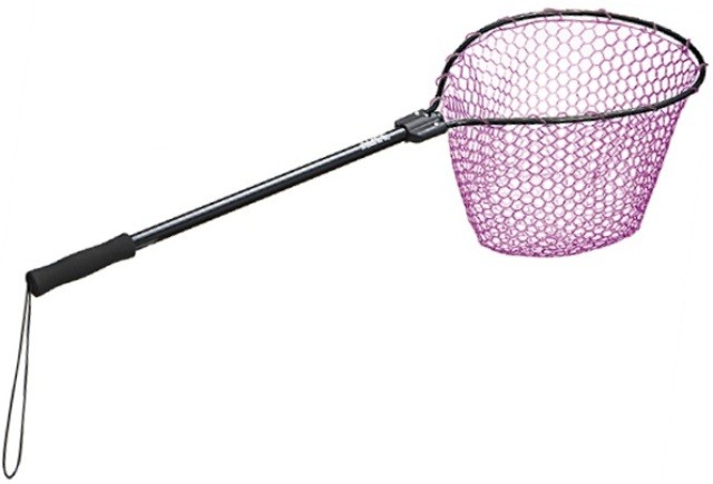 PROX PX70415PKK Rubber Landing Net 15type #Black Frame / Net Pink  Accessories & Tools buy at