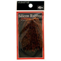 VALLEY HILL Silicon Rubber Umbrella # 210 Orange Brown / Printed Red