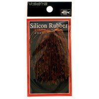 VALLEY HILL Silicon Rubber Umbrella # 210 Orange Brown / Printed Red