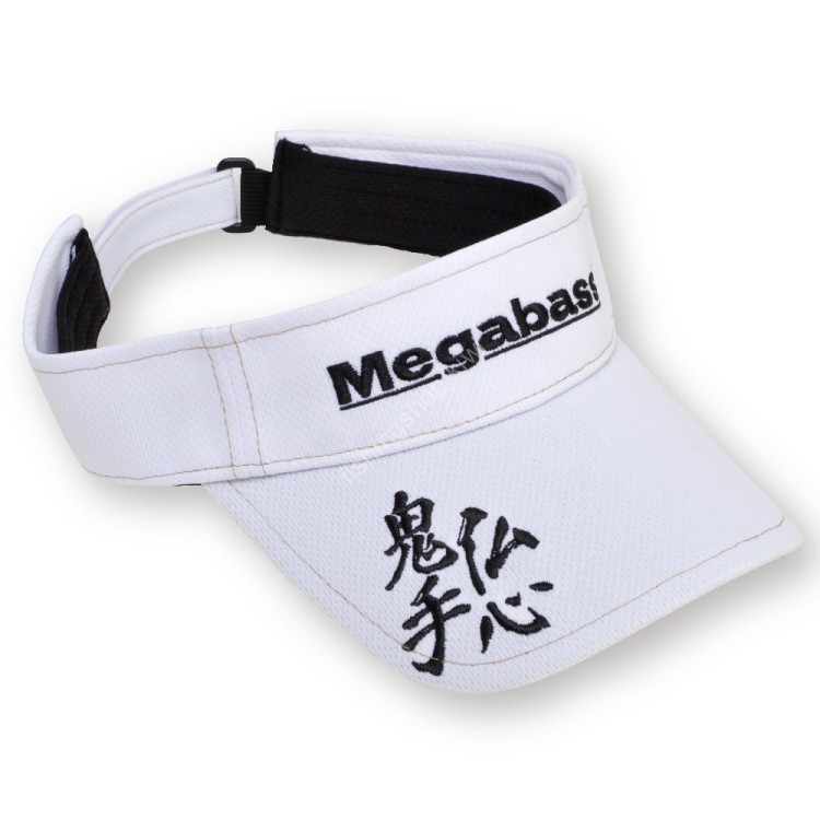MEGABASS Megabass Sun Visor [White/Black] Free