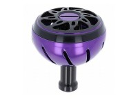 SLP WORKS Daiwa Color Aluminum Round Handle Knob L #Purple