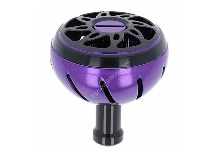 SLP WORKS Daiwa Color Aluminum Round Handle Knob L #Purple