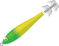 KIZAKURA 61709 Egi-bow Dia Metal No.20 #02. Glow Lime Chart