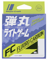MAJOR CRAFT BULLET LIGHT FC FLUORO CARBONDLG-F #0.6 2.5lb