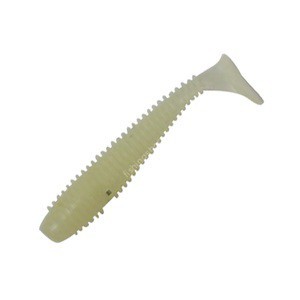 BASIC GEAR Light Saltworm Shad S04 Glow