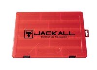 JACKALL 2800D Tackle Box M #Clear Red