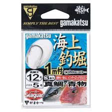 Gamakatsu LINE incl. SEA FISHING POND ( MADAI OU)1M 12-6