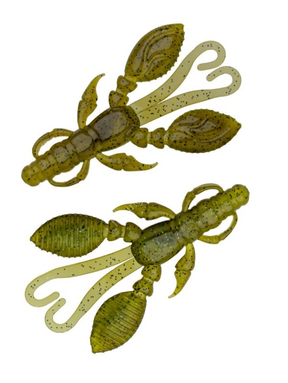 NORIES Rock Claw 3'' #353 Green Pumpkin Reaction