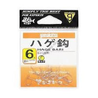 GAMAKATSU Hage Bari [White] #6 (20pcs)