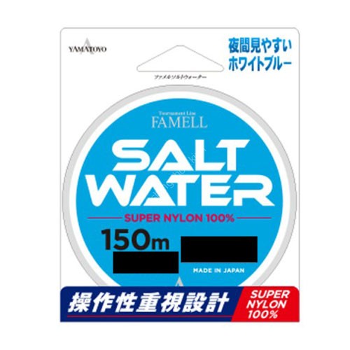 YAMATOYO Famell Salt Water [White Blue] 150m #2.5 (10lb)