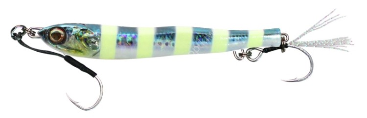 LITTLE JACK Metal Adict Type-03 16g #08 Zebra Glow Iwashi + Real Print