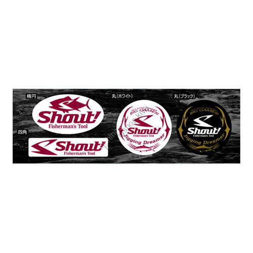 SHOUT SG01 Sticker Ellipse