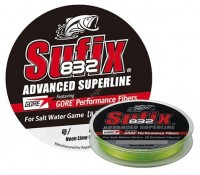 RAPALA Sufix 832 Advanced Super Line PEx8 [Neon Lime Green] 150m #0.8 (16.8lb)
