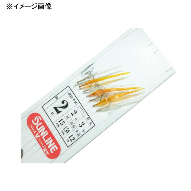 MIYAICHI MIYAICHI Madai Sabiki Type 2 (Thin Rig) 7 Hooks [White/Orange] 7-4-5 12m