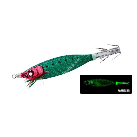 DUEL A1709 EZ-Bait Cloth 80mm #02 LRM Luminous Red Green