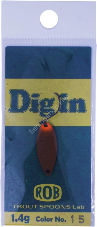 ROB LURE Dig in 1.4g #15 Secret Orange