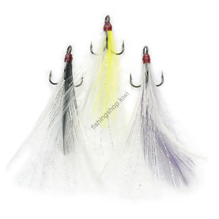 CORMORAN Viva Feather Treble Hook [Natural Colour] #10
