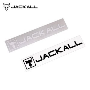 JACKALL JK Cutting Sticker Rectangle M Black