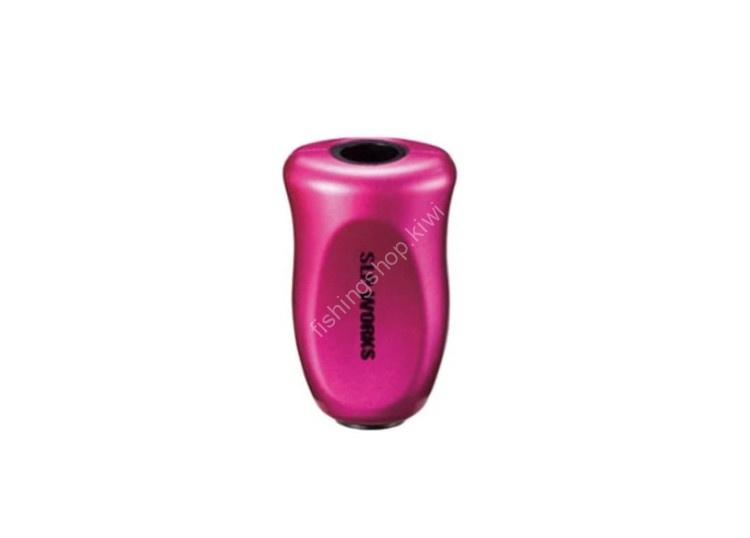 SLP WORKS Daiwa I-Shape Cork Knob #Metallic Magenta