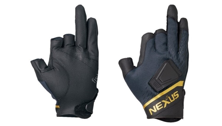 SHIMANO GL-112V Nexus Windproof Magnetic Gloves 3 (Black) 2XL