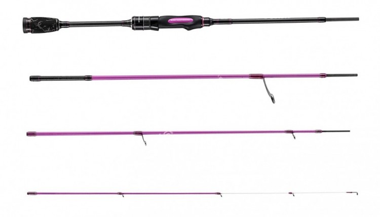 Abu Garcia Salty Style Colors STCS-554LS-AY Spinning Rod