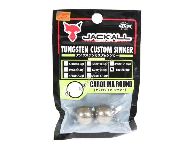 Jackall JK TG Sinker CAROLINA ROUND 28.0g(1)