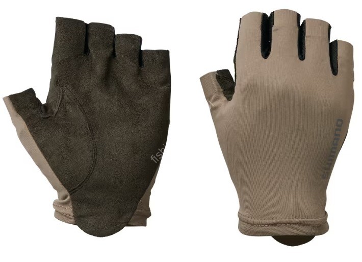 SHIMANO GL-007V Sensitive Gloves 5 Khaki M