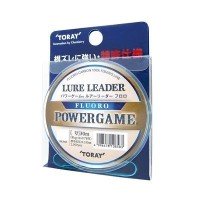 TORAY Powergame Lure Leader Fluoro [Natural] 30m #5 (20lb)