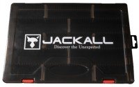 JACKALL 3000D Tackle Box L Clear Black