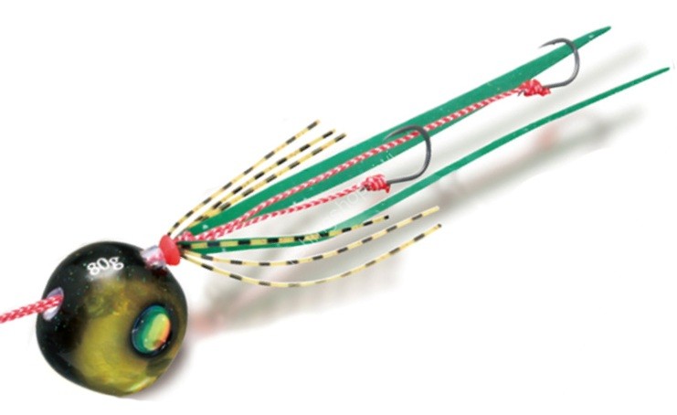KAIYU Kaijin Shanks 120g #Gold Black / Sabiki Green