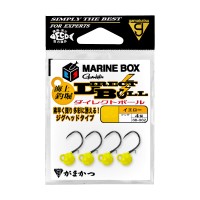 GAMAKATSU 68-962 Marine Box Direct Boll Yellow 1.0g #4