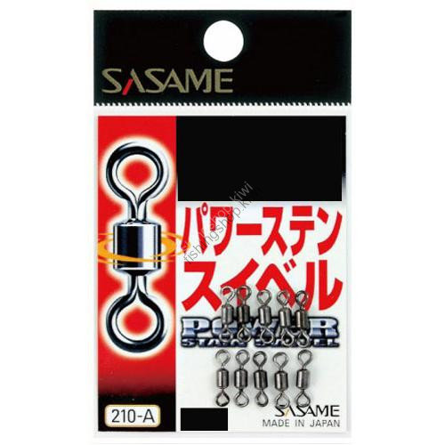 Sasame 210-A Power Stainless Swivel Black 2 / 0