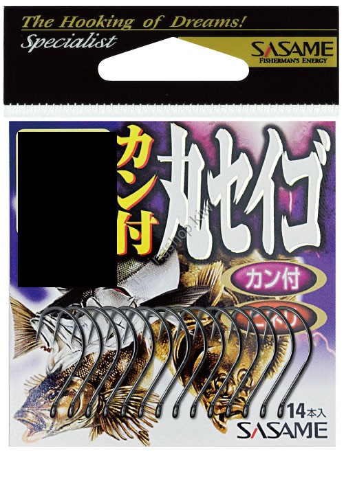 SASAME Kan Tsuki Maru Seigo RI-05 [Black] #14 (13pcs)