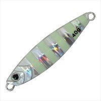 BASIC GEAR GI.Jig 40g #09 Silver Zebra