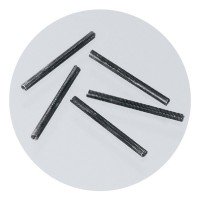 TSURI MUSHA Black Spring Long #0.7 (15pcs)