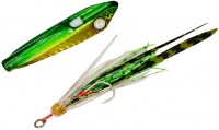 JACKALL BinBin Inchiku 100g #F185 Green Gold / Aurora Shrimp T +