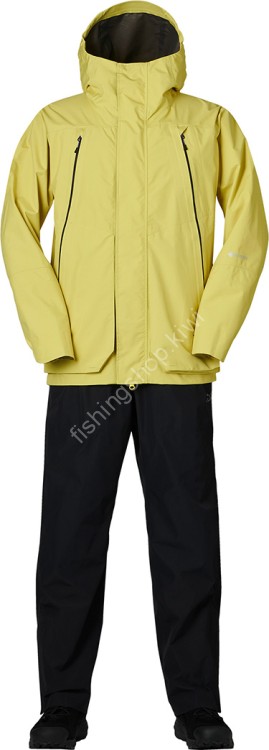 DAIWA DR-1623 Gore-Tex Paclite Plus Rain Suit Smoke Yellow L