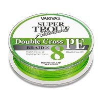 VARIVAS Super Trout Advance Double Cross PE x8 [Light Green-Based Marking Line] 100m #1 (10lb)