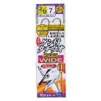 GAMAKATSU Kentsuki Tachiuo ST-R 1 Hook Set [Nano Smooth Coat] #1/0 Wide (2pcs)