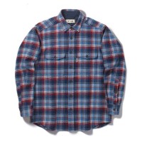 TIEMCO Foxfire WW Retro Check Shirt (Blue) S