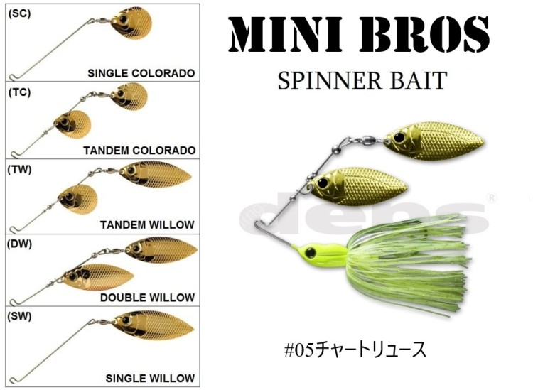 DEPS Mini Bros 1/2oz SW #05 Chart