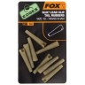 FOX EDGES Naturals Slik Lead Clip Tail Rubber (10pcs)