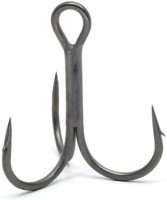 DEPS Treble Hook Out Barb [Black Nickel] #2/0 (5pcs)