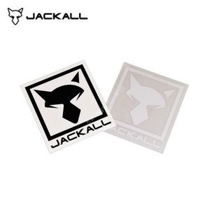 JACKALL JK Cutting Sticker Square L Black
