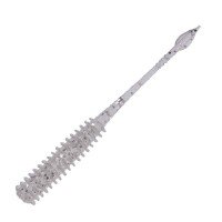 VALLEY HILL Aji-tate 2.5 inches # 02 Clear / Glow Flakes
