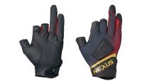 SHIMANO GL-112V Nexus Windproof Magnetic Gloves 3 (Red) M