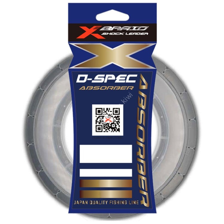 YGK XBraid D-SPEC Absorber [Clear] 30m #20 (70lb)