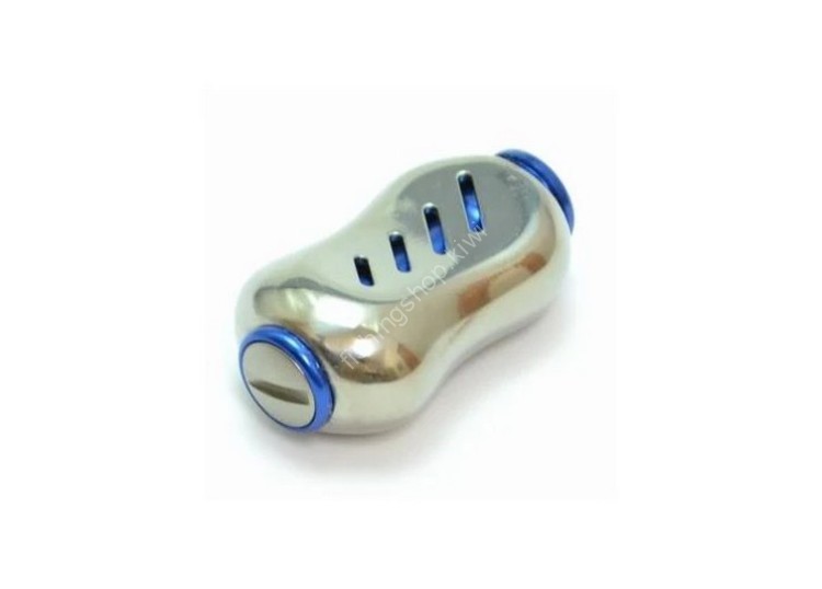 LIVRE 5103 Fino Titanium Handle Knob #Silver/Blue (1 pcs)