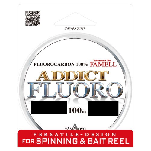 Yamatoyo Addict Fluoro 100m Clear 10Lb #2.5