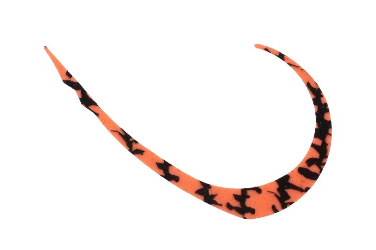 JACKALL BinBin Switch Micro Curly Wide #F-0342 R ShimaShima Bright Orange